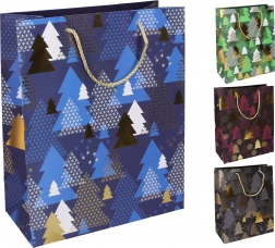 Sac cadeau M motifs de Noël