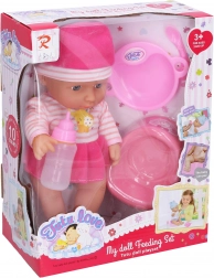 bébé fait pipi 30 cm avec sons et accessoires