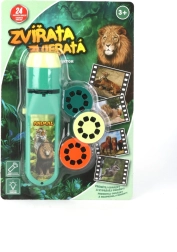 Lampe de poche et projecteur animaux pour enfants