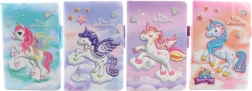 Carnet à motif licorne avec pages ligné﻿es