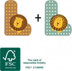 small foot Lettre en bois L pour enfants