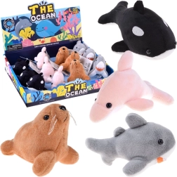 Petit animal en peluche de l’océan avec couineur