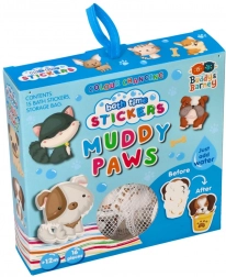 autocollants de bain animaux changeant de couleur avec filet