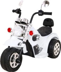 Moto électrique pour enfants Hot Chopper – Blanc