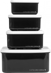 Set de quatre boîtes à goûter A Little Lovely Company – Espace