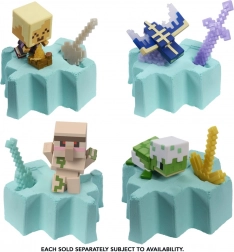 Mini figurine Minecraft extraction