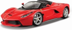 Modèle Bburago voitures 1:24 LaFerrari Aperta rouge
