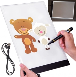 Tablette de dessin LED pour enfants