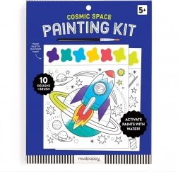 Kit de peinture spatiale Mudpuppy pour enfants