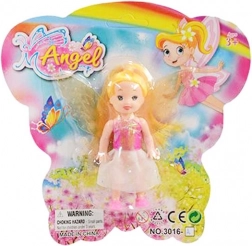 poupée avec accessoires 10 cm