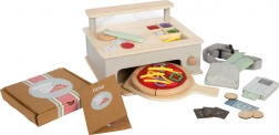 small foot pizzeria set pour enfants