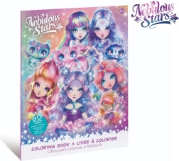 Nebulous Stars cahier de coloriage 22,5 × 28 cm