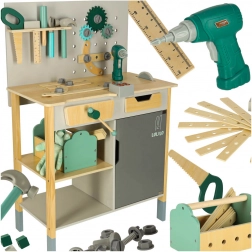 Atelier en bois Lulilo Fikso ensemble petit bricoleur avec outils