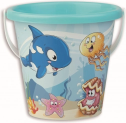 Seau poisson heureux