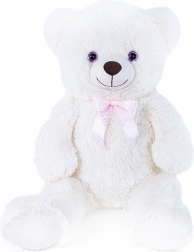 Grand ours en peluche Lily crème blanc 78 cm
