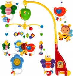 Mobile avec abeilles et papillons