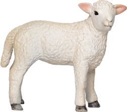 Adorable figurine d’agneau debout