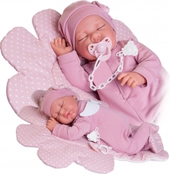 Poupée réaliste bébé Luna avec corps souple 42 cm