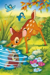 Puzzle Trefl Disney : Bambi 600 pièces
