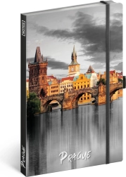 Carnet Élégant Prague avec fermeture magnétique