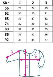 Veste d’allaitement à boutons New Baby Oliver bleu 62 (3–6 mois)