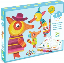 Ensemble créatif Famille de renards