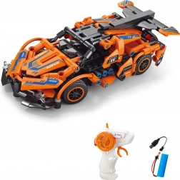 Kit de construction voiture RC orange 18,5 cm