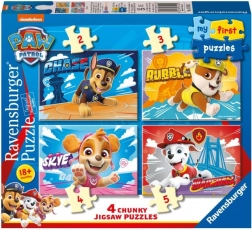 Ravensburger Mes premiers puzzles Pat' Patrouille 4-en-1