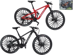 Vélo de montagne miniature en métal de 20,5 cm