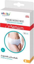 Culottes postpartum jetables Akuku Premium taille L, 5 pcs