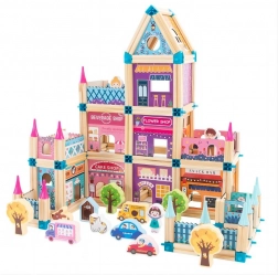 Maison en bois pour princesse 278 pcs pour enfants 3+