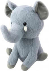 Peluche éléphant gris 36 cm