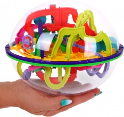 Sphère 3D magique avec labyrinthe pour enfants 6+, 299 niveaux – jeu de logique et d’adresse