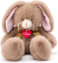 lapin en peluche cappuccino 36 cm