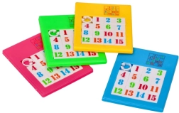 Jeu logique de puzzle coulissant avec chiffres - 1 pièce