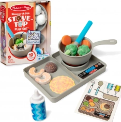 Set de cuisine à couleurs changeantes MELISSA & DOUG Simmer & Stir, 19 pièces