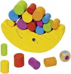 Goki jeu d’équilibre Lune – jeu familial en bois pour développer la motricité