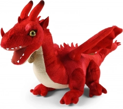 Dragon en peluche rouge ECO-FRIENDLY 40 cm