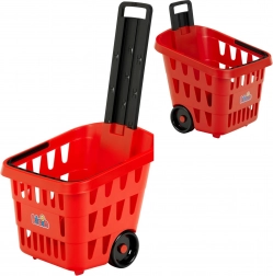 Chariot de courses pour enfants rouge THEO KLEIN