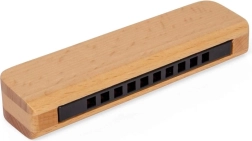 Harmonica en bois Bigjigs Toys – naturel