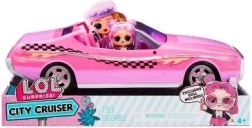 L.O.L. Surprise City Cruiser – cabriolet rose avec poupée Beeps