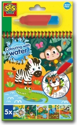 Peinture à l’eau – livres de coloriage safari pour enfants