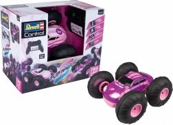RC Stunt Car Flip Racer - rose