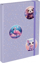 Chemises pour cahiers scolaires A4 BAAGL - animaux de compagnie