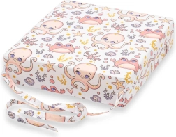 Rehausseur d’enfant pour chaise New Baby Basic Poulpe rose