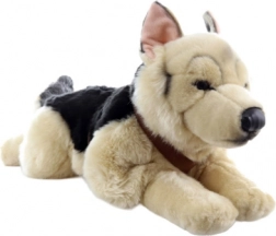 Berger allemand en peluche avec harnais 60 cm
