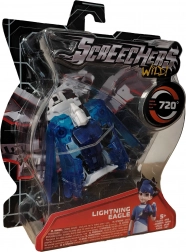 Screechers Wild! véhicule transformable Lightning Eagle – aigle bleu