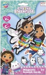 Images à gratter magnétiques La Maison magique de Gabby – set de 10 pièces