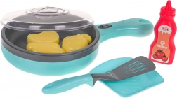 Poêle interactive lumineuse et sonore avec accessoires