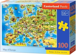 Puzzle Carte de l’Europe 100 pièces